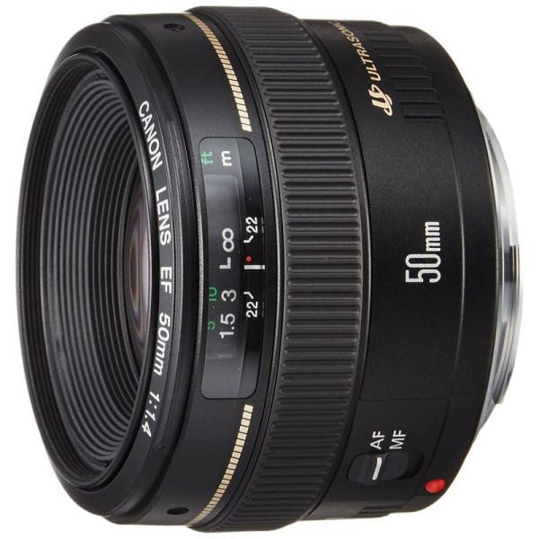 Canon 単焦点レンズ EF50mm F1.4 USM フルサイズ対応