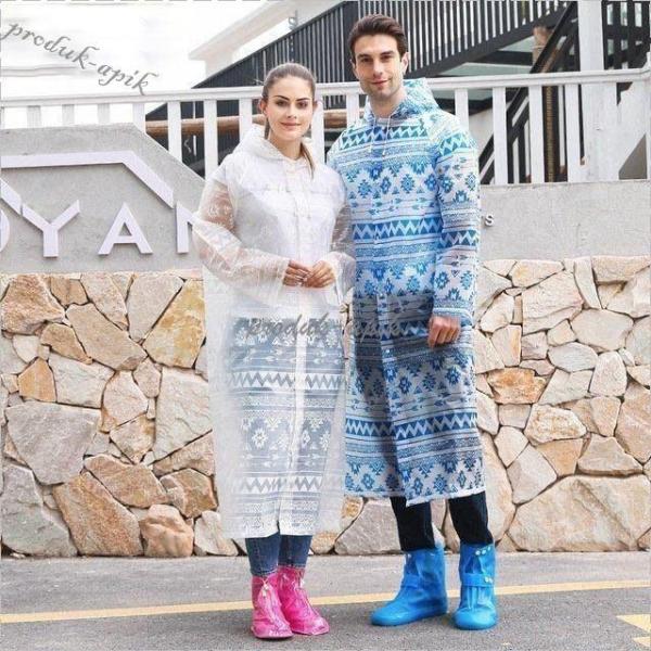 レインコート レインポンチョ カッパ 使い捨て 男女兼用 フリーサイズ２点セット ポイント消化