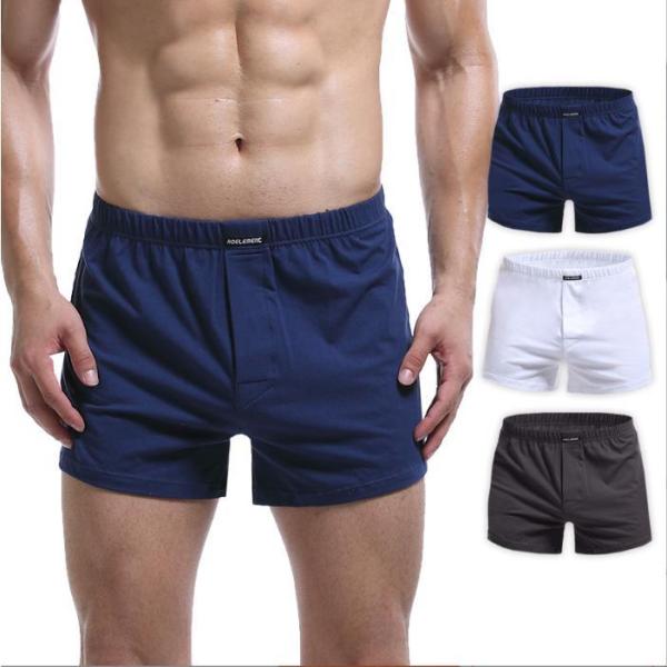 トランクス メンズ ニットトランクス 95%綿 5枚セット 前開き 男性用 下着 パンツ 3l 4l...