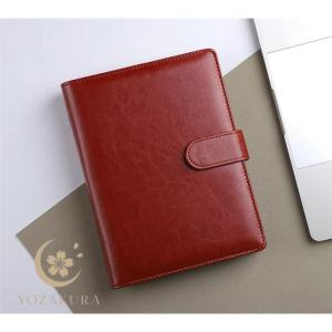 システム手帳 a5 6穴 革 おしゃれ ビジネ...の詳細画像1