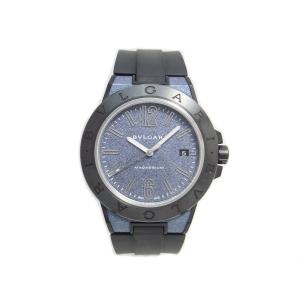 BVLGARI（ブルガリ） 良品 アルミニウム 腕時計 AL32TA 黒文字盤