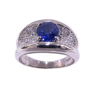 20/美品 クレサンベール Pt900 再結晶サファイア1.70 リング 指輪 20/美品 クレサンベール Pt900 再結晶サファイア1.70 リング