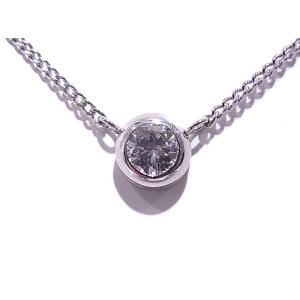 K10WG ホワイトゴールド デザインネックレス 【中古】【程度A】【美品