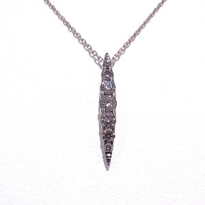 カシケイ メランジェ ネックレス MELANGE ブラウンダイヤ 0.90ct