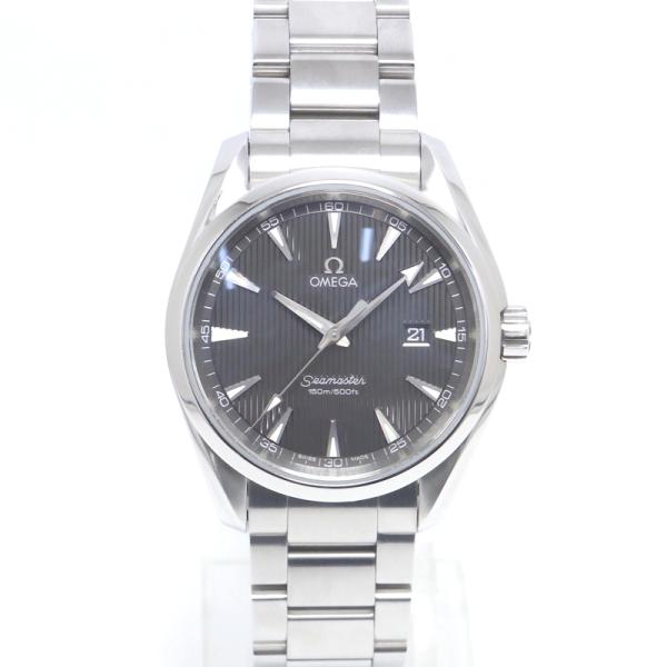 オメガ シーマスター アクアテラ メンズ 231.10.39.61.06.001 クオーツ グレー文...