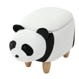 アニマルスツール 収納つき パンダ 送料無料 収納 スツール おしゃれ