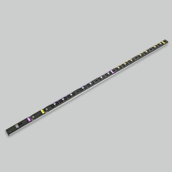 アメリカン電機 IEC C-13 コンセントバー28コ口 20Aサーキットプロテクタ×2ケ付 ロック...