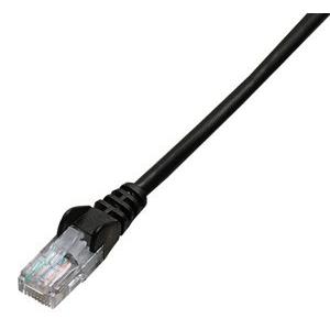 デンサン ネットワークパッチケーブル    113-3552 LCAT5E-S03BK  1個
