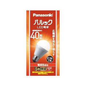 パナソニック パルック LED電球 LED（電球色） 電球色 広配光 (E26) LDA4LGK4 (LDA4LGK4)｜yagyu-denzai