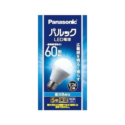 パナソニック パルック LED電球 LED（昼光色） 昼白色 広配光 (E26) LDA7D-G/K...