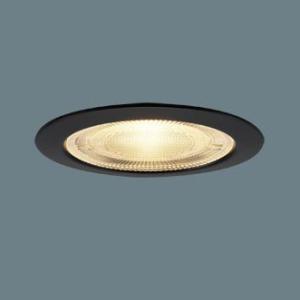 パナソニック ArchiDesign 軒下用ダウンライト ブラック φ75 LED 電球色 調光 拡...