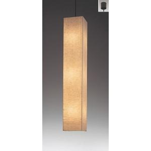 遠藤照明 吹き抜け用和風ペンダントライト 因州和紙（楮巻き） ランプ