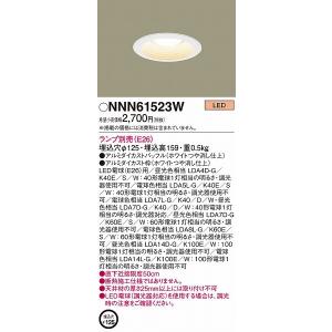 Panasonic（パナソニック） 施設照明 LEDダウンライト NNN61522W