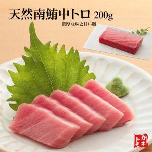 天然南マグロ中とろ 約200g お刺身 中とろ丼 お寿司 お歳暮｜yaizu-kanetomo