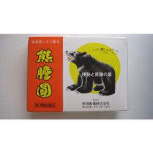 熊膽圓 8包 ＜富山めぐみ熊膽圓と中身は全く同じ ＞  明治製薬株式会社【第3類医薬品】ゆうたんえんの商品画像