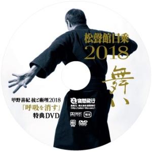 [DVD]甲野善紀 技と術理2018 - 呼吸を消すの詳細画像1