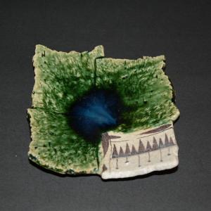 茶道具 菓子器 菓子鉢 織部 椿模様 茶道 : 茶道具いまや静香園 - 通販