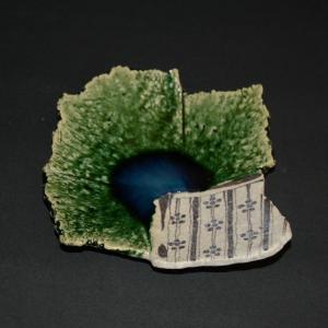 織部焼 皿 桜 長角大皿 現品限り item no.1f032 : ハマダヤ食器店