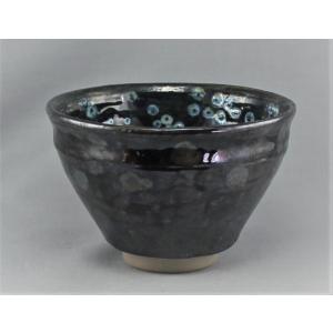 茶道具 抹茶茶碗 瀬戸天目茶碗 本銀覆輪付 加藤光右衛門作 山十窯 天目