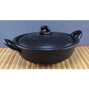 有田焼 土鍋 安楽窯 松絵 5.5号 5.5寸 17cm 一人用 : 台所の道具屋筋