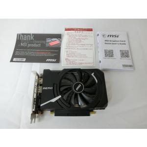 MSI GeForce GTX 1650 AERO ITX 4G OC グラフィックスボード VD6936｜yakshop