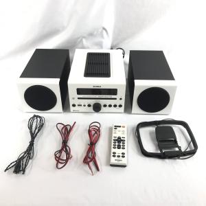 ヤマハ マイクロコンポ CD/USB/ワイドFM・AMラジオ/Bluetooth対応クロックオーディオ ホワイト MCR-B043(W)｜yakshop