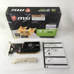 MSI GeForce GT 1030 2G LP OC グラフィックスボード VD6348｜yakshop