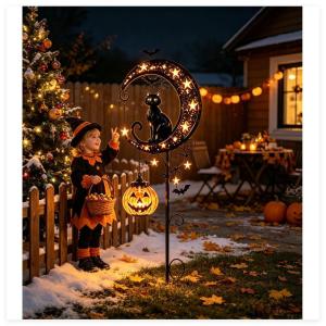 ハロウィン 屋外 ソーラー式 装飾 かぼちゃラ...の詳細画像5