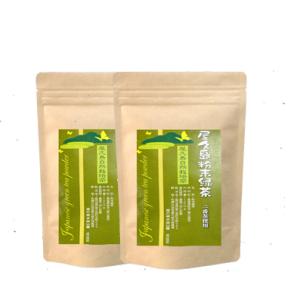 二番茶 粉末緑茶 パウダーティー 120g×2《屋久島自然栽培茶です》無農薬 無化学肥料 残留農薬ゼ...