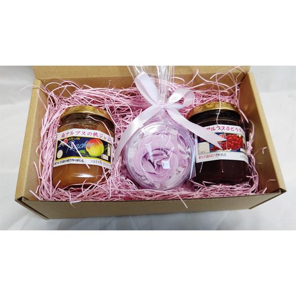 母の日 にも「薔薇のフラワーソープと山梨県産フルーツジャム２種セット」
