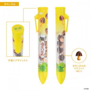 おやつさくさくボールペン きのこの山 サカモト お菓子モチーフボールペン メール便送料￥200