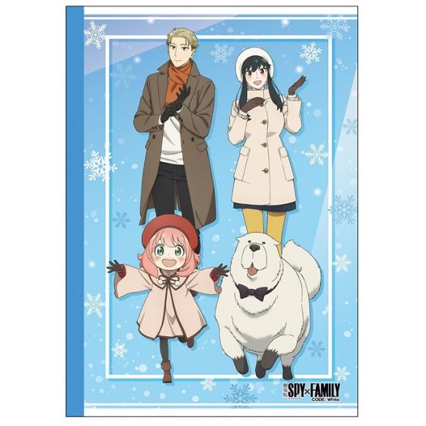 スパイファミリーCODE：WHITE劇場版デザイン　方眼Ｂ５ノート　アーニャ　ロイド　ヨル　ＳＰＹ×...