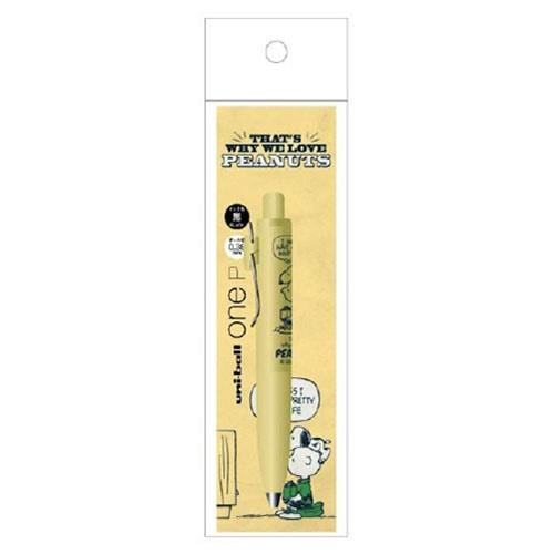 スヌーピーユニボールワンＰ　ＳＮＯＯＰＹ　ゲルインクボールペン０．３８ｍｍ　ES573C　メール便可