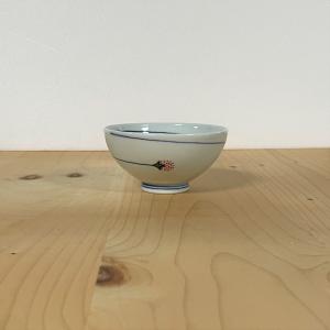 有田焼 しん窯 匠つるいちご 3.5寸丸飯碗 茶碗 青花 染付｜yamachu-aritayaki