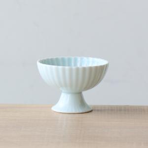 小鉢 台付き 脚付き 陶器 コンポート アイスクリーム デザート かき氷