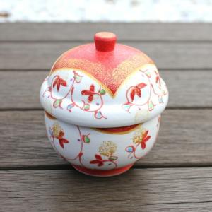 茶碗蒸し 器 有田焼 朱巻十草 蒸し碗 : 有田焼やきもの市場 - 通販
