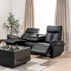 期間限定特別価格】ヤマダオリジナル 電動リクライニングソファ