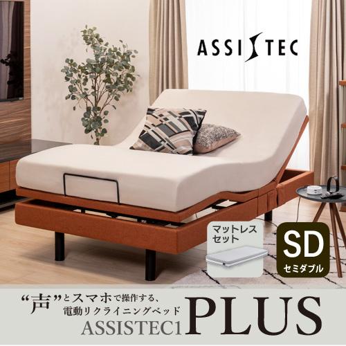 【期間限定大特価】[セミダブル]ヤマダオリジナル 音声コントロール電動リクライニングベッドフレーム ...