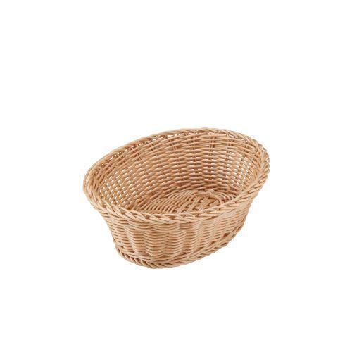 シービージャパン 洗えるバスケット ルンド オーバル キャラメル