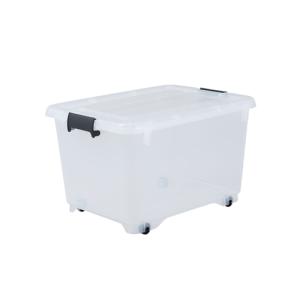 [幅39X奥行50X高さ30cm]収納ケース プラスチック コロモ50深 クリア