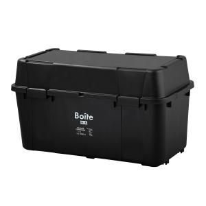 Boiteガレージ ベランダコンテナ 105L ブラック MA-4017 ( 1個