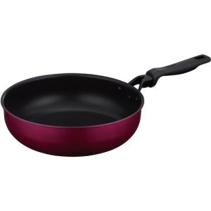 THERMOS サーモスKFM-028D-R 炒め鍋KFM 超深型設計 4900ml レッド