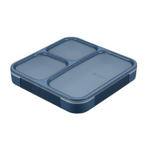 シービージャパン 薄型弁当箱 抗菌フードマン800 アッシュネイビー
