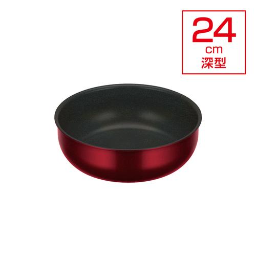 THERMOS サーモスデュラブルシリーズ取っ手のとれる炒め鍋KVD KVD024DDR3400ml...