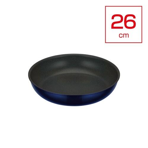 THERMOS サーモスデュラブルシリーズ取っ手のとれるフライパンKVE KVE026DPBL ディ...