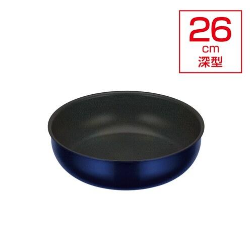 THERMOS サーモスデュラブルシリーズ取っ手のとれる炒め鍋KVE KVE026DDPBL3800...