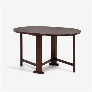 大塚家具 [幅90丸] ダイニングテーブル「シネマ3」 レッドオーク材無垢