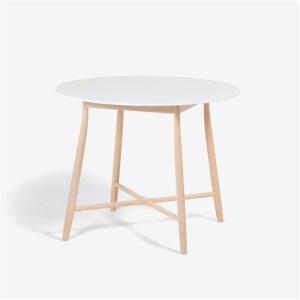 大塚家具 [幅90丸] ダイニングテーブル「シネマ3」 レッドオーク材無垢