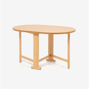 大塚家具 [幅90丸] ダイニングテーブル「シネマ3」 レッドオーク材無垢