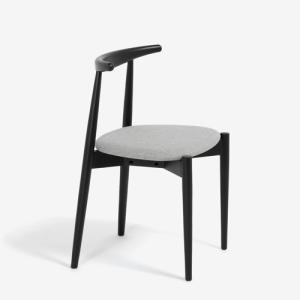 大塚家具 秋田木工 ダイニングチェア「503-OU」 ブナ材ブラック色